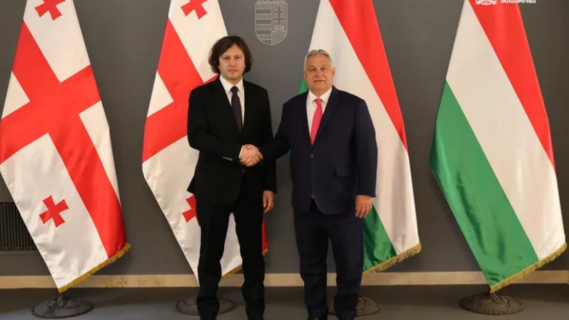 ირაკლი კობახიძე ვიქტორ ორბან ირაკლი კობახიძე ვიქტორ ორბან